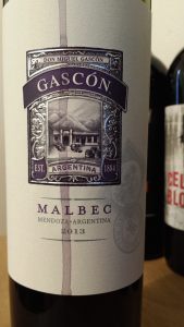 Gascon Malbec - Mendoza - 2013 (13.8%) 